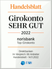 Testsiegel norisbank Top-Girokonto 