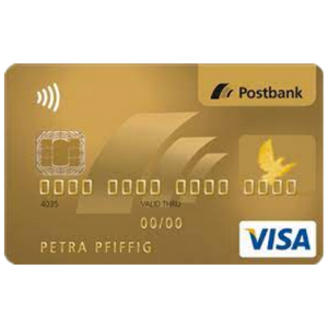 Postbank Visa Gold Logo