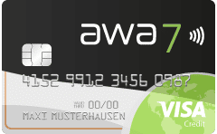 awa7® - Kreditkarte