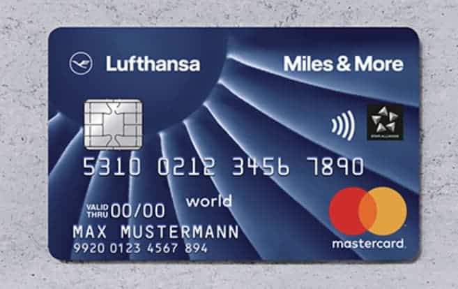 Die Lufthansa Miles & More Blue Card