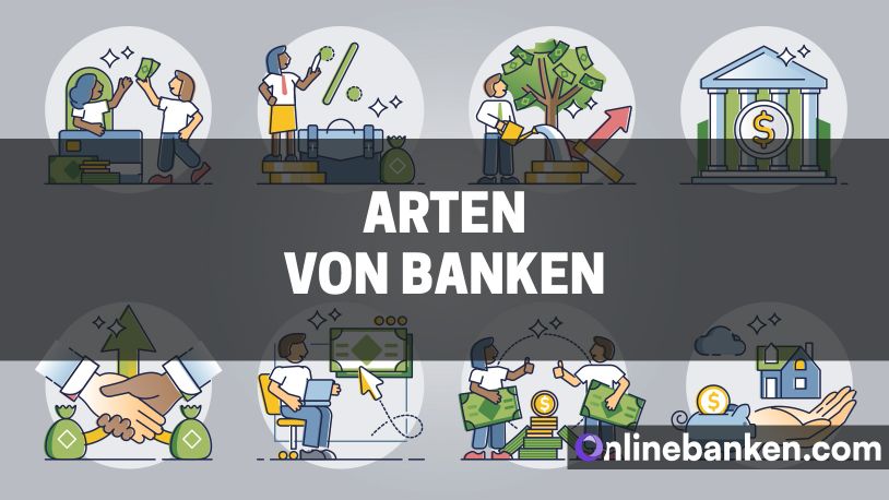 Arten von Banken (Beitragsbild)