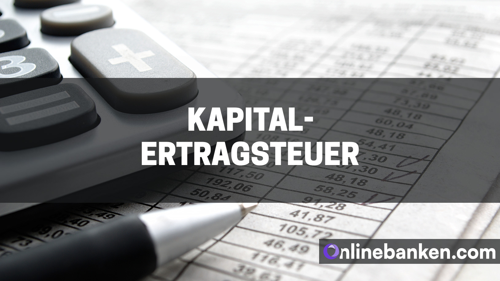 Kapitalertragsteuer (Beitragsbild)